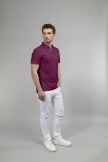 Poloshirt Uni cranberry M (van Laack)